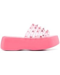 Jean Paul Gaultier - X Melissa Punk Love Becky Platform Slides - Lyst