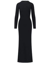 Max Mara - Long-Sleeves Maxi Dress - Lyst