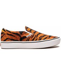 Vans - Comfycush Slip-On "Tiger" Sneakers - Lyst