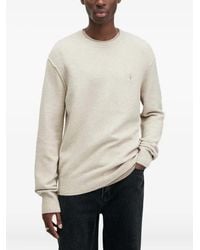 AllSaints - Statten Trui Met Ronde Hals - Lyst