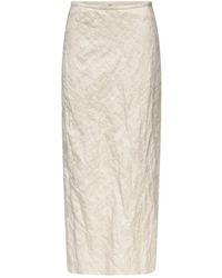 FFORME - Mena Crinkled-Effect Skirt - Lyst