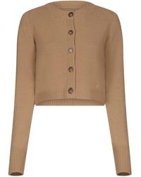 Loulou de Saison - Zephir Lds Button Ribbed Cardigan - Lyst