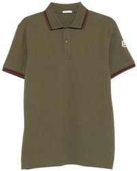 Moncler - Piqué Poloshirt - Lyst