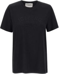 Iceberg - ロゴ Tシャツ - Lyst