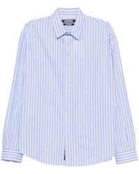 Jacquemus - Dog-Print Striped Shirt - Lyst