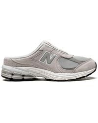 New Balance - 2002r "grey" Sneaker Mules - Lyst