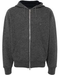 Givenchy - Kapuzenjacke Mit Logo-Stickerei - Lyst