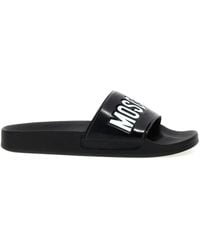Moschino - ロゴ サンダル - Lyst