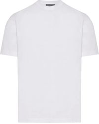 Canali - Cotton T-Shirt - Lyst