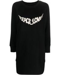 Zadig & Voltaire - Diaz Peace & Love ドレス - Lyst