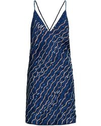 Marni - Sequined Slip Mini Dress - Lyst