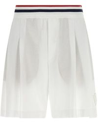 Brunello Cucinelli - Elasticated-Waist Shorts - Lyst