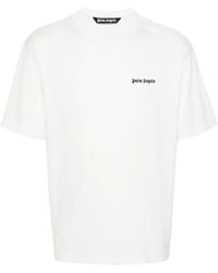 Palm Angels - Weiß Maßgeschneiderte Crew Neck T -shirt - Lyst