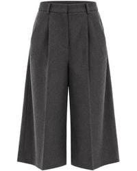 Marella - Emme Pleated Wide-Leg Trousers - Lyst