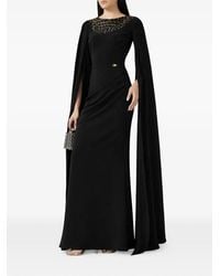 Elisabetta Franchi - Sequin-Embellished Maxi Dress - Lyst
