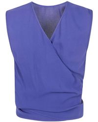 Mantu - Tie-Waist Blouse - Lyst