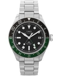 Timex - Waterbury Heritage Gmt 41.5Mm Watch - Lyst