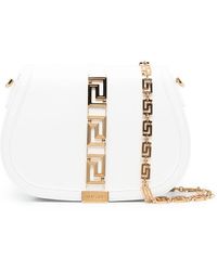 Versace - Grand sac porté épaule Greca Goddess - Lyst