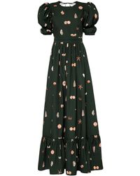 Agua Bendita - Robe Amapola Caracola À Coupe Longue - Lyst