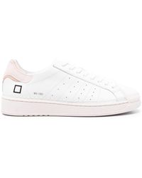 Date - Base Leather Sneakers - Lyst