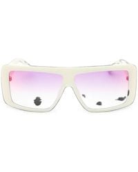Guess - Rectangle-Frame Chain-Link Sunglasses - Lyst
