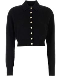 Sportmax - Cropped Button-Down Cardigan - Lyst