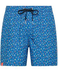 Sun 68 - Zwembroek Met Grafische Print - Lyst