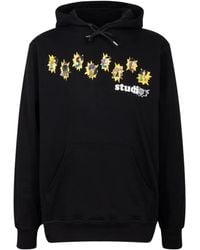 PAS DE MER - Band Graphic-Print Cotton Hoodie - Lyst