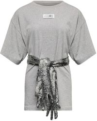 MM6 by Maison Margiela - Roundneck Label T-Shirt - Lyst