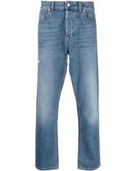 Valentino Garavani - Distressed Jeans - Lyst