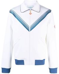 Casablancabrand - Emblem De Caza Zip-up Sweater - Lyst