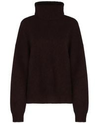 Uma Wang - Ribbed-Knit Roll-Neck Sweater - Lyst