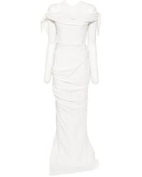 Cult Gaia - Off-Shoulder Draped Maxi Dress - Lyst
