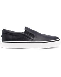 Tod's - Slip-on Leather Sneakers - Lyst