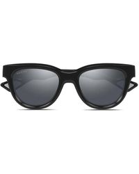 Gucci - Oval Frame Tinted Sunglasses - Lyst