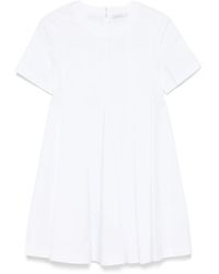 Patrizia Pepe - Cotton Mini Dress - Lyst