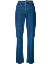 Philosophy Di Lorenzo Serafini - High Waist Straight Jeans - Lyst