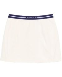 P.E Nation - Striped Mini Skirt - Lyst