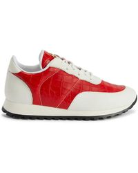 Giuseppe Zanotti - Jimi Panelled Sneakers - Lyst