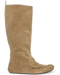 Acne Studios - Slouch Toe-Detail Boots - Lyst