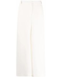 Valentino Garavani - Cropped Wide-Leg Trousers - Lyst