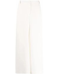 Valentino Garavani - Cropped Wide-Leg Trousers - Lyst
