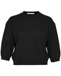 Club21 - Cropped Crew-Neck Sweater - Lyst