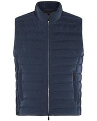 Moorer - Padded Zip-Up Gilet - Lyst