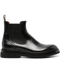 Santoni - Leather Chelsea Boots - Lyst