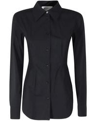 Sportmax - Darted Long-Sleeve Shirt - Lyst