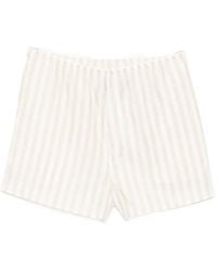 Bambah - Pinstripe Linen Short - Lyst