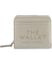 Marc Jacobs - The Wallet Pebbled Leather Wallet - Lyst