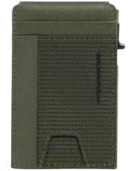 Piquadro - Sync Logo-Detail Cardholder - Lyst