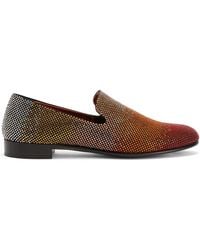 Giuseppe Zanotti - Lewis Sparkle Crystal-Embellished Loafers - Lyst